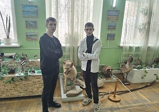 Студенты ШРКТЭ посетили экспозиции музея по Пушкинской карте